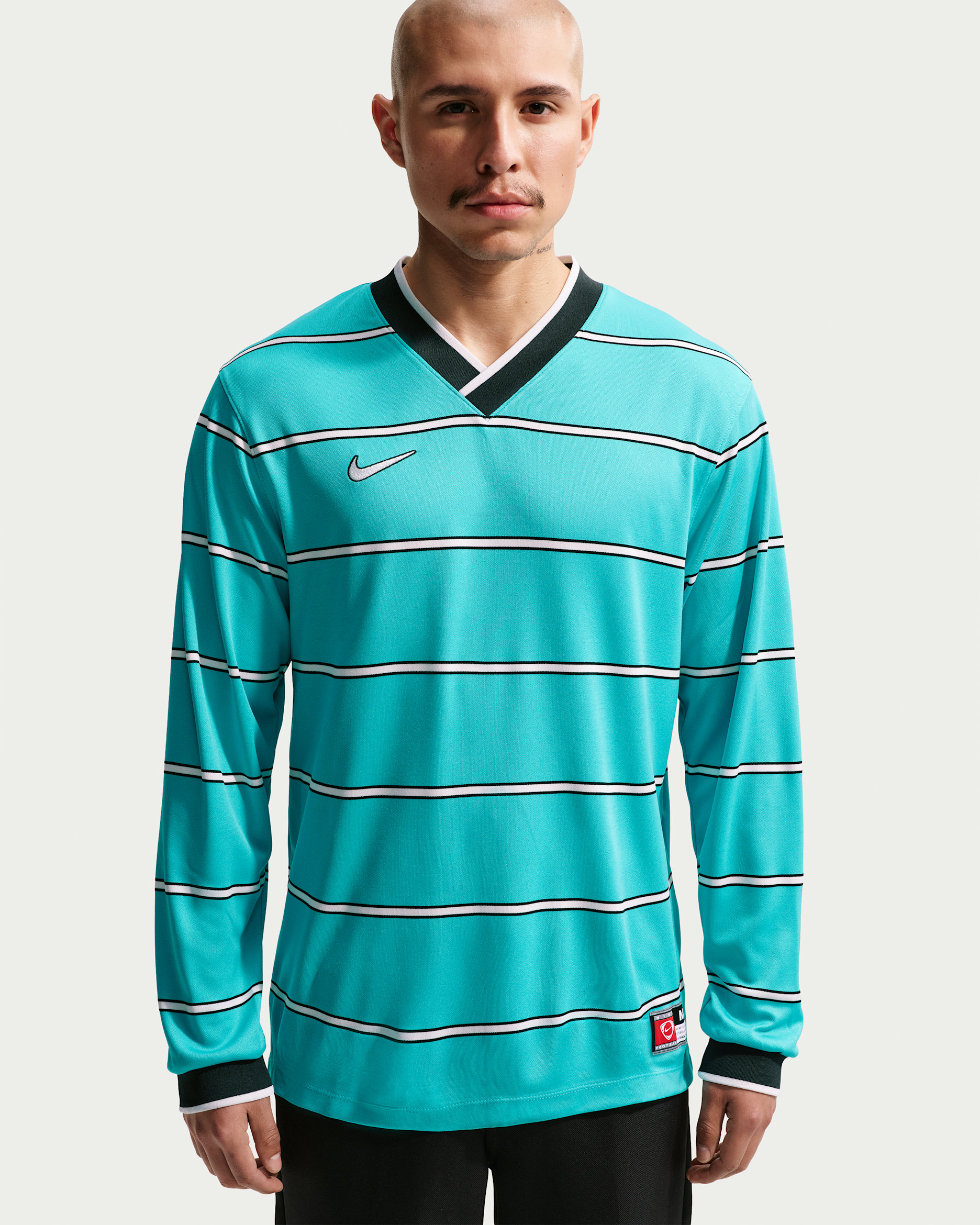 90s NIKE FOOTBALL shirt NIKE ナイキ Nike Energy Men's Dri-FIT Soccer Long-Sleeve Football Top. Nike CA